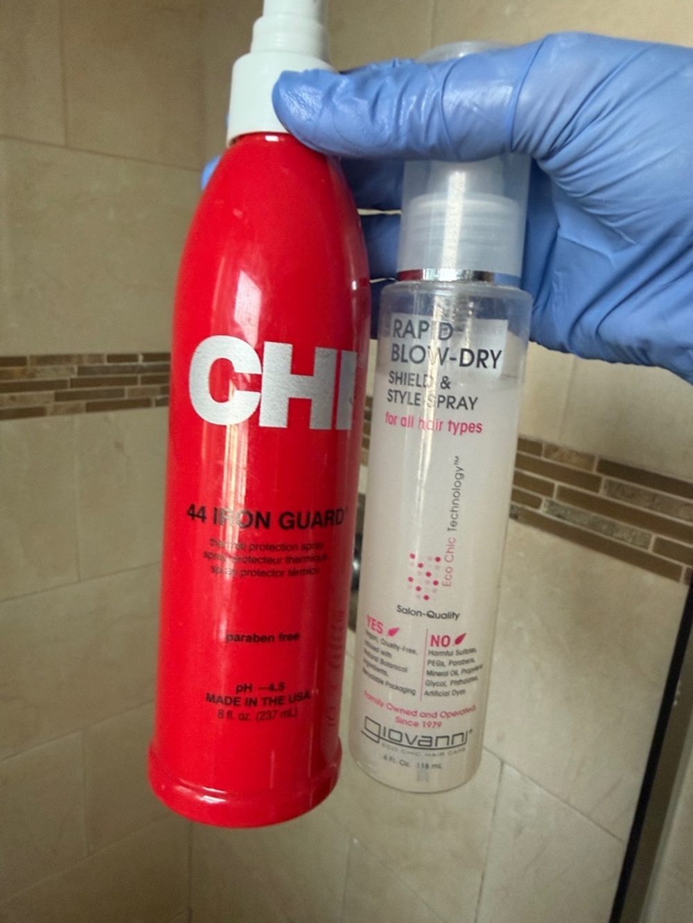 CHI 44 Iron Guard Heat Protectant Spray - Red